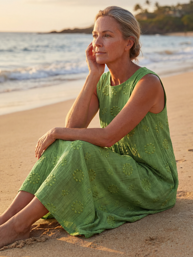 Kapua | Garden Texture Midi Dress