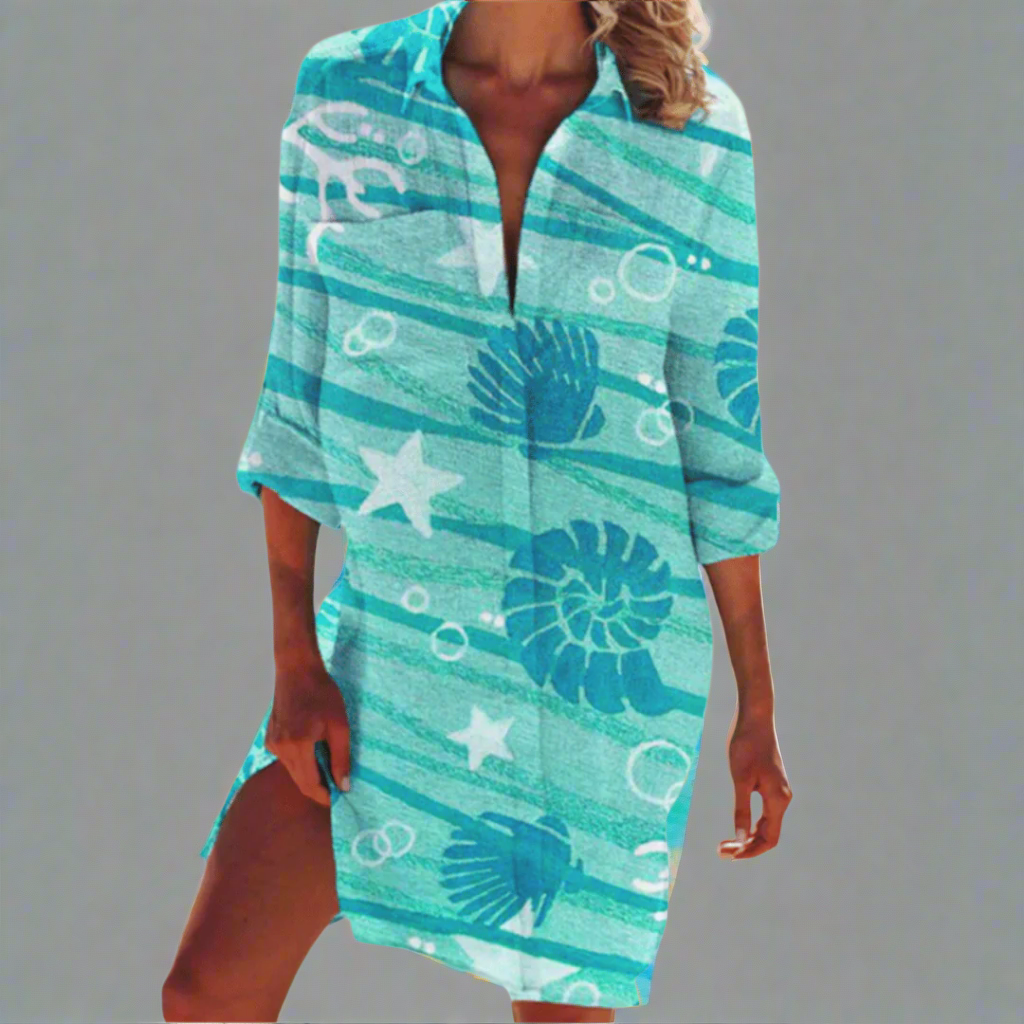 Marina-Coast Beach Dress