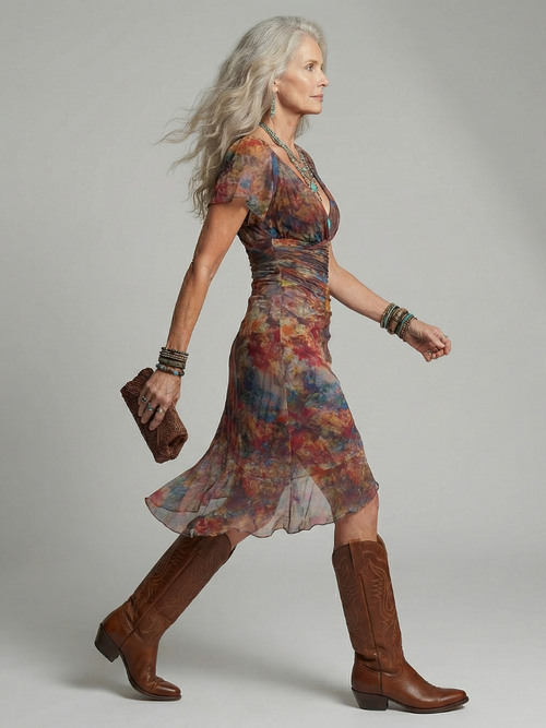 Aeris | Quiet Halter Midi Dress