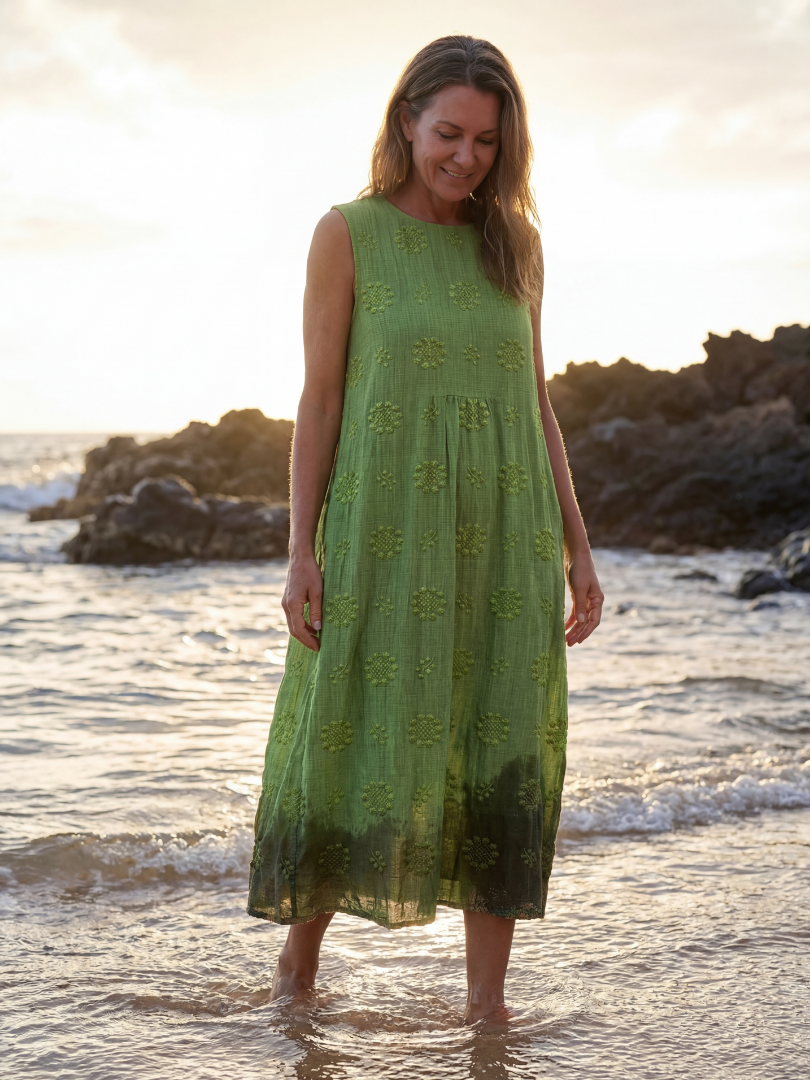 Kapua | Garden Texture Midi Dress