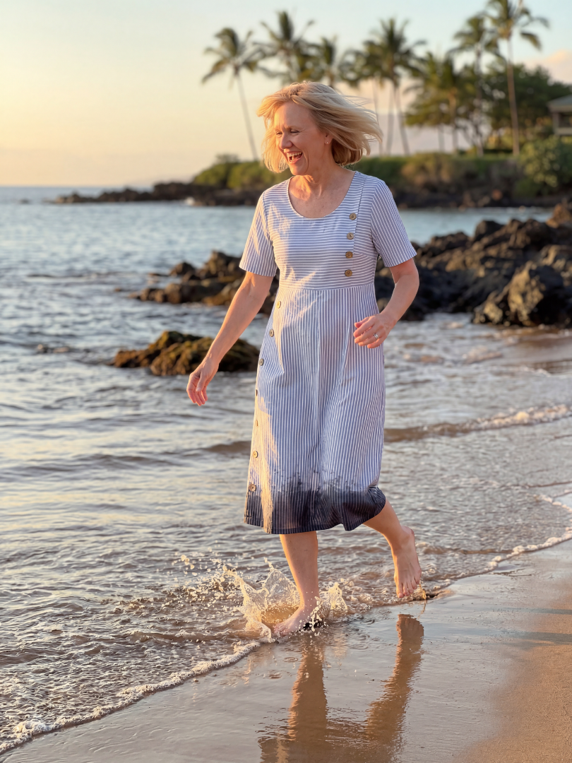 Anela | Harbor Midi Dress