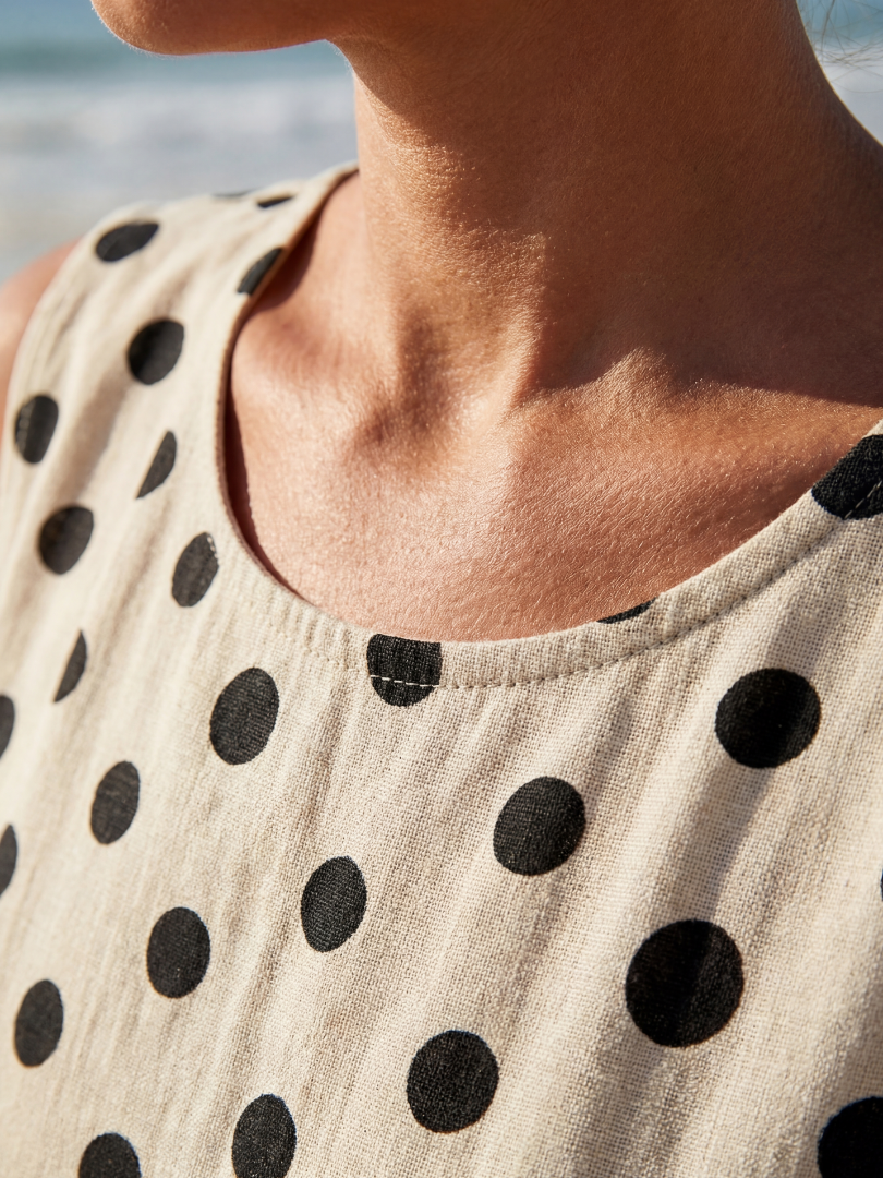 Hugo | Garden Dot Midi Dress