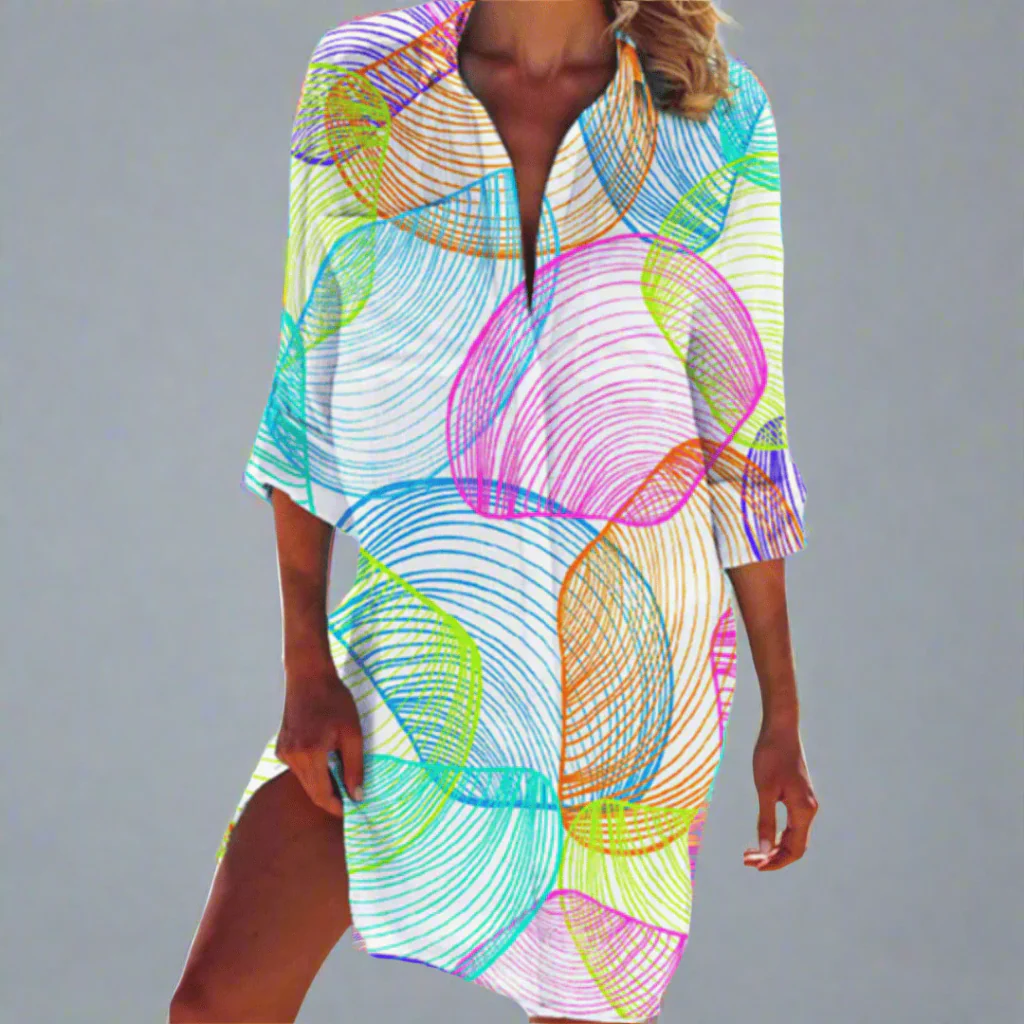 Marina-Coast Beach Dress