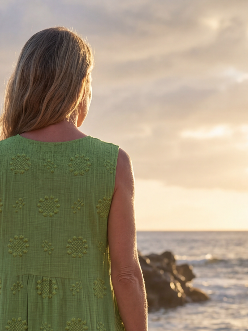 Kapua | Garden Texture Midi Dress