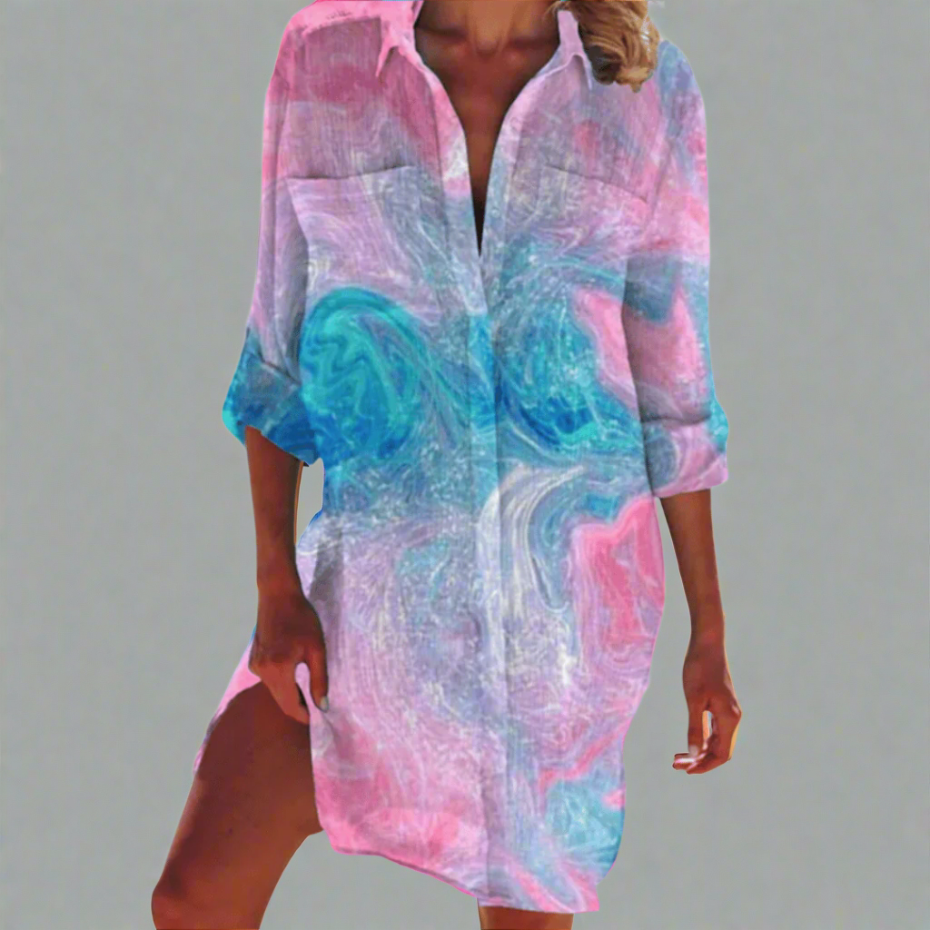 Marina-Coast Beach Dress