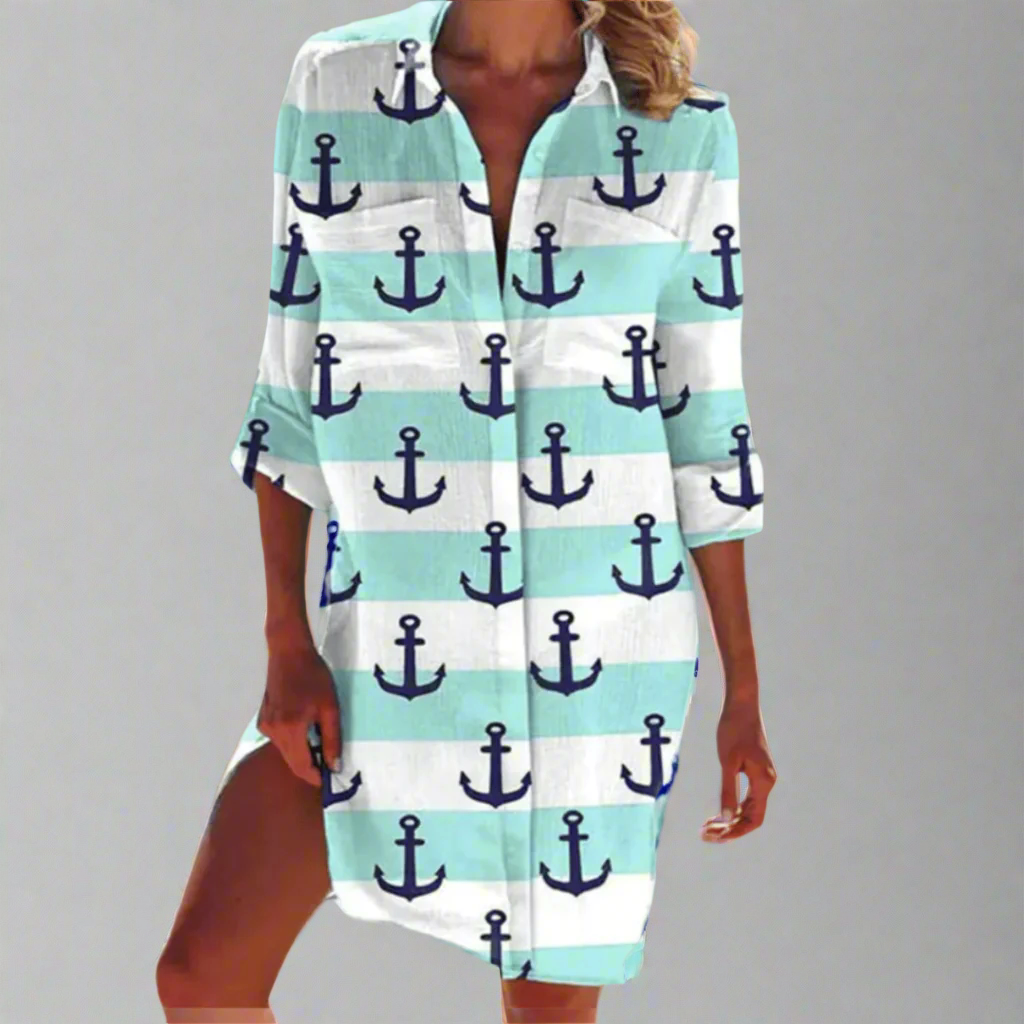 Marina-Coast Beach Dress
