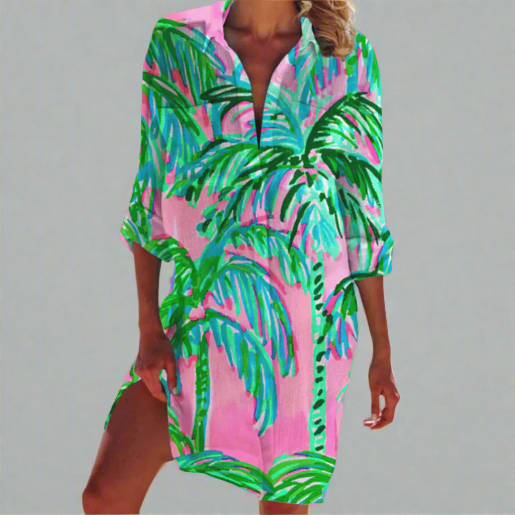 Marina-Coast Beach Dress