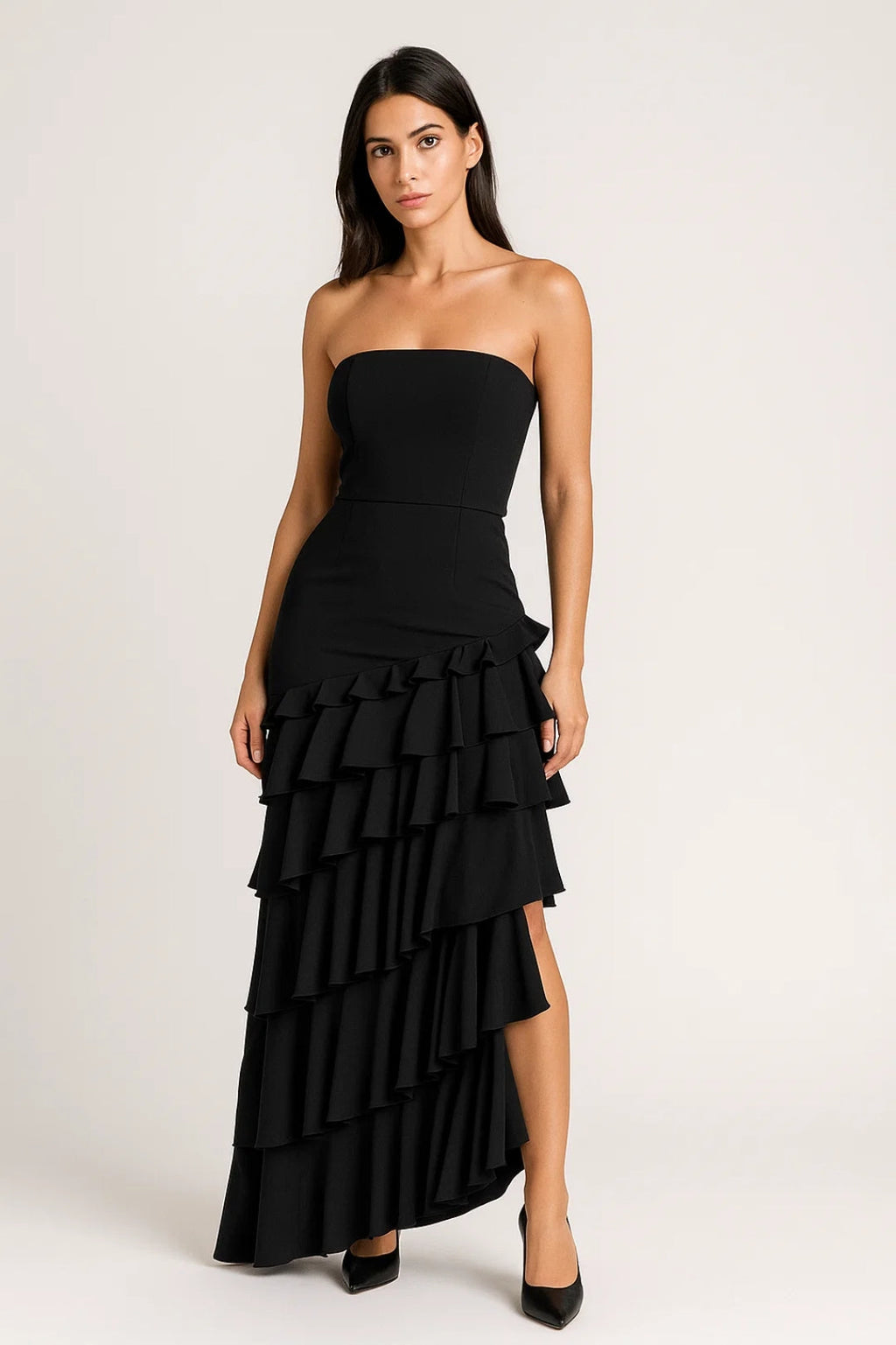 Ladies Dress | Elegant Fitted | Strapless