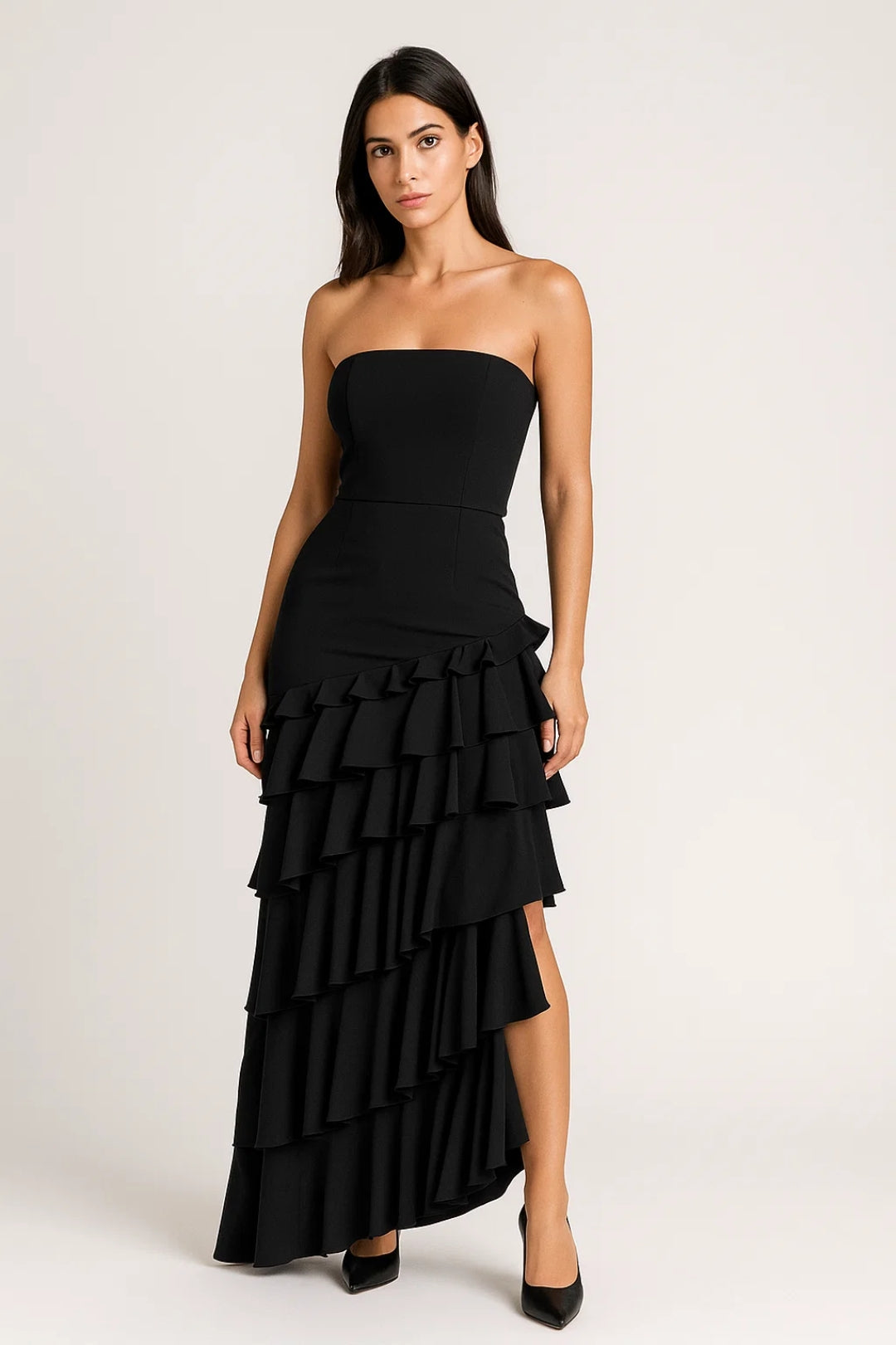 Ladies Dress | Elegant Fitted | Strapless