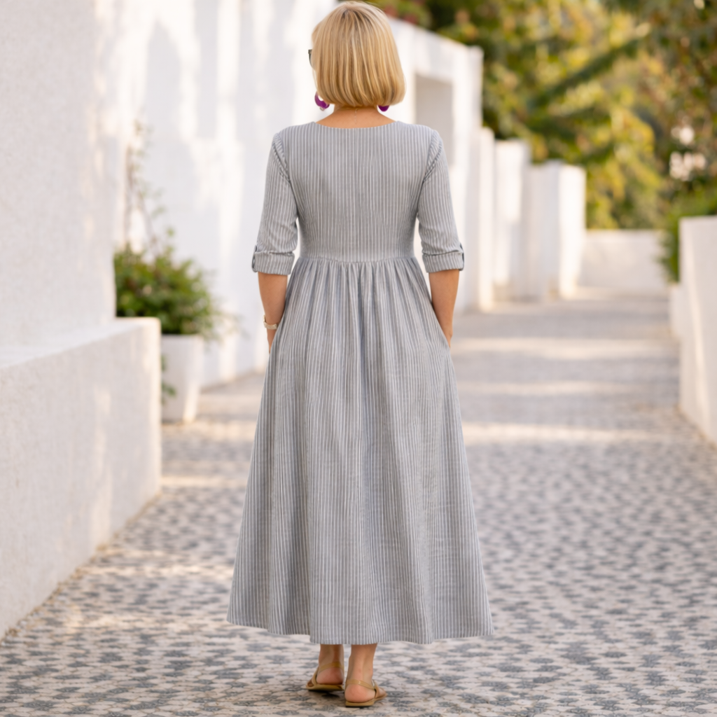 Cleomarie | Elegant Midi Dress