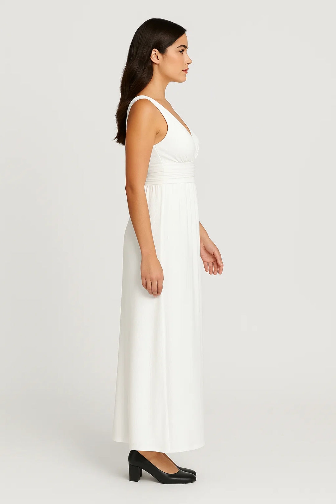 Ladies Dress | Elegant Maxi | V-Neck