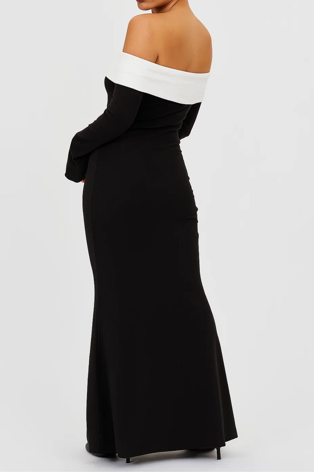 Ladies Dress | Elegant Fitted | Off Shoulder