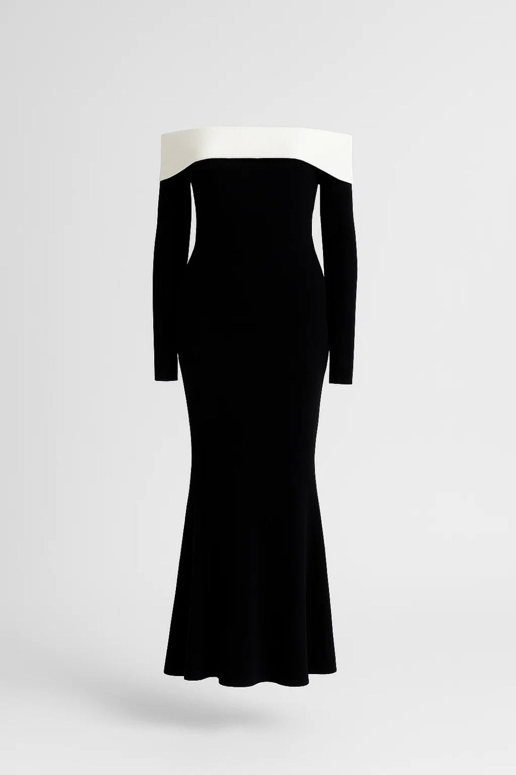 Ladies Dress | Elegant Fitted | Off Shoulder