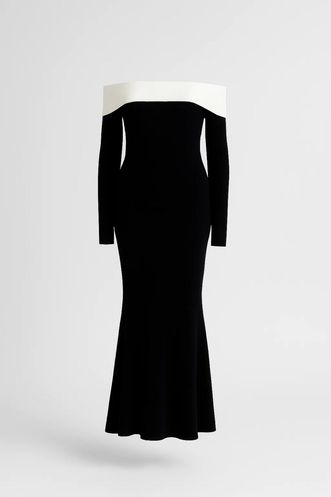 Ladies Dress | Elegant Fitted | Off Shoulder