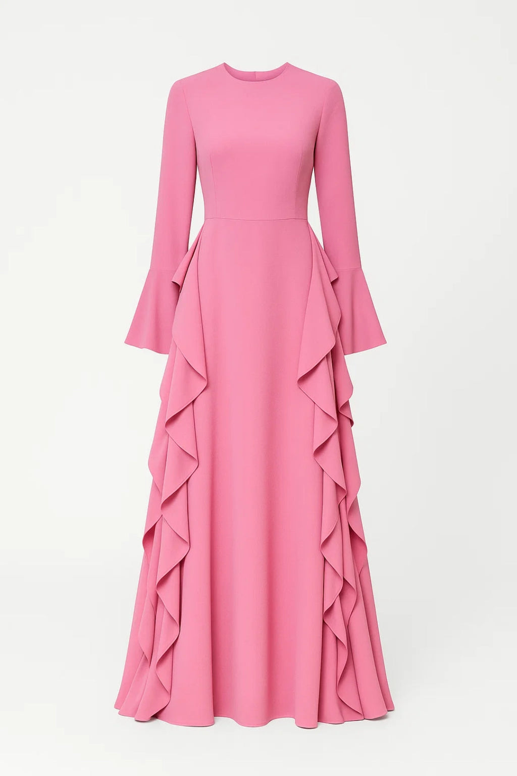 Ladies Dress | Elegant Fitted | Long Sleeve