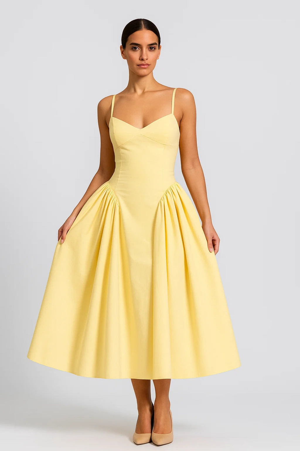 Ladies Dress | Tailored Chic | With Straps