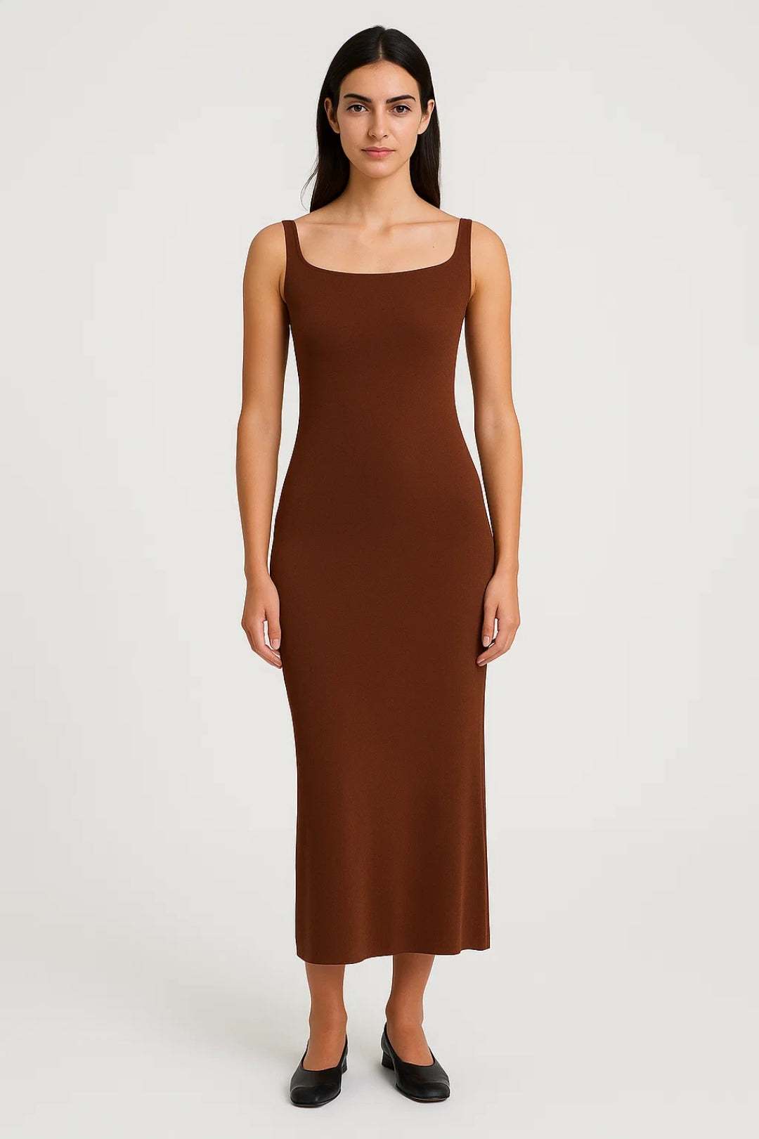 Ladies Dress | Midi Elegant | Sleeveless