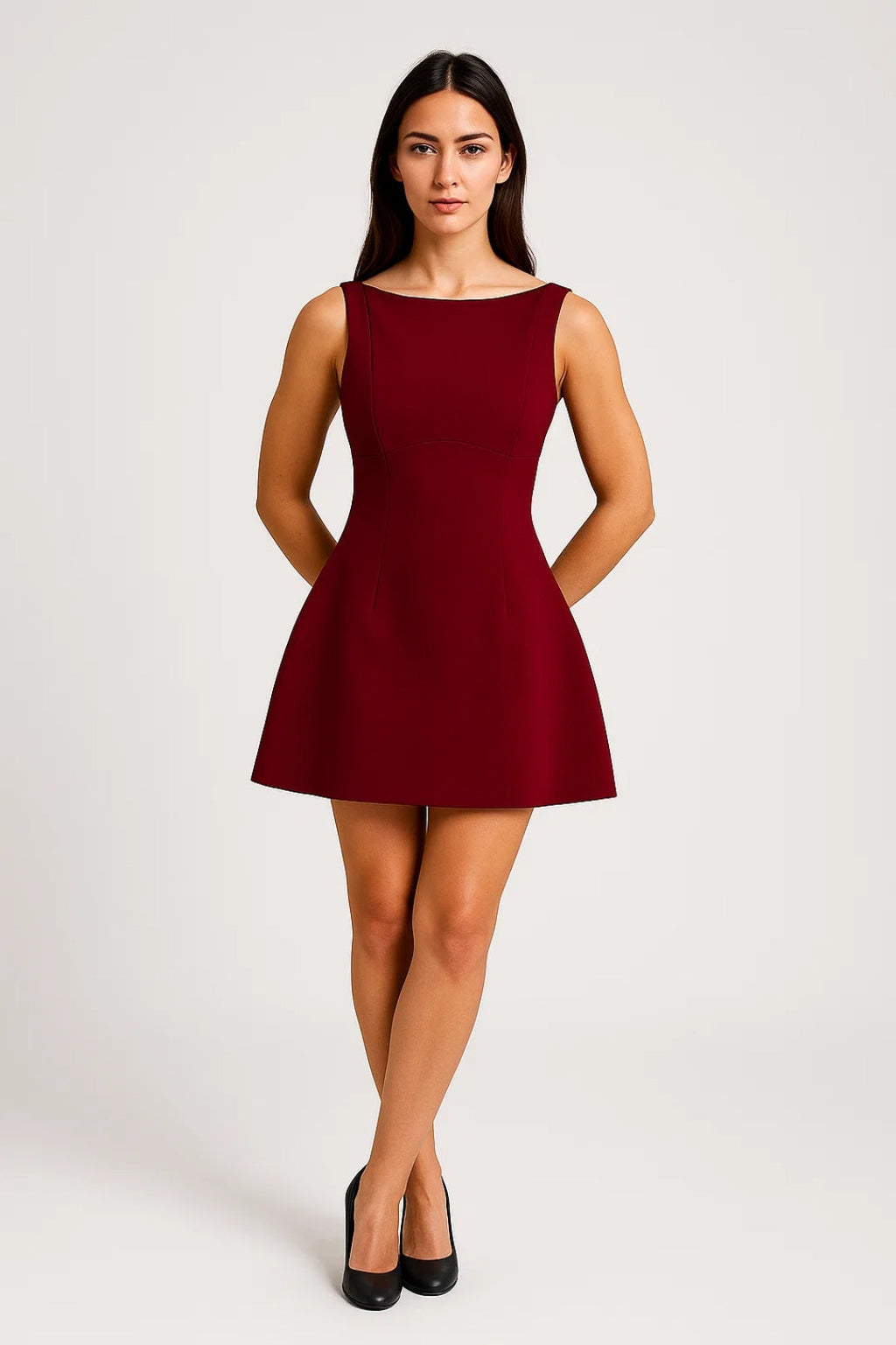 Ladies Dress | Fitted Minimalistic | Sleeveless